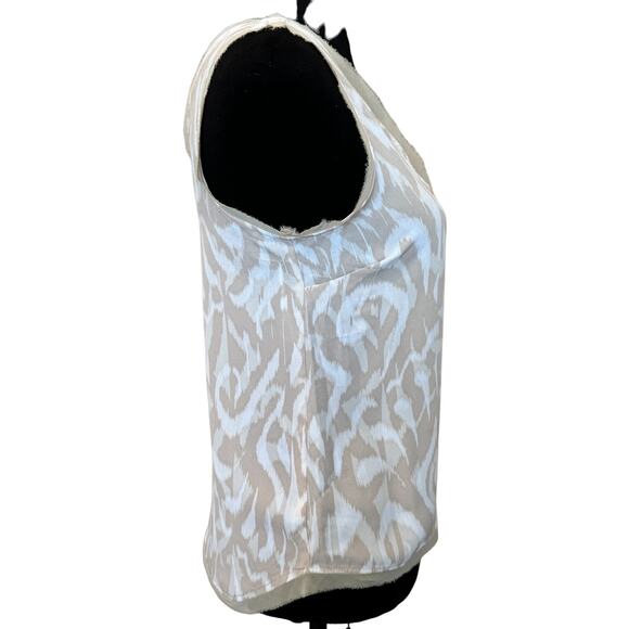 New ~ HALOGEN ~ Raw Edge Tank Top Size XXS FALL - Picture 5 of 7